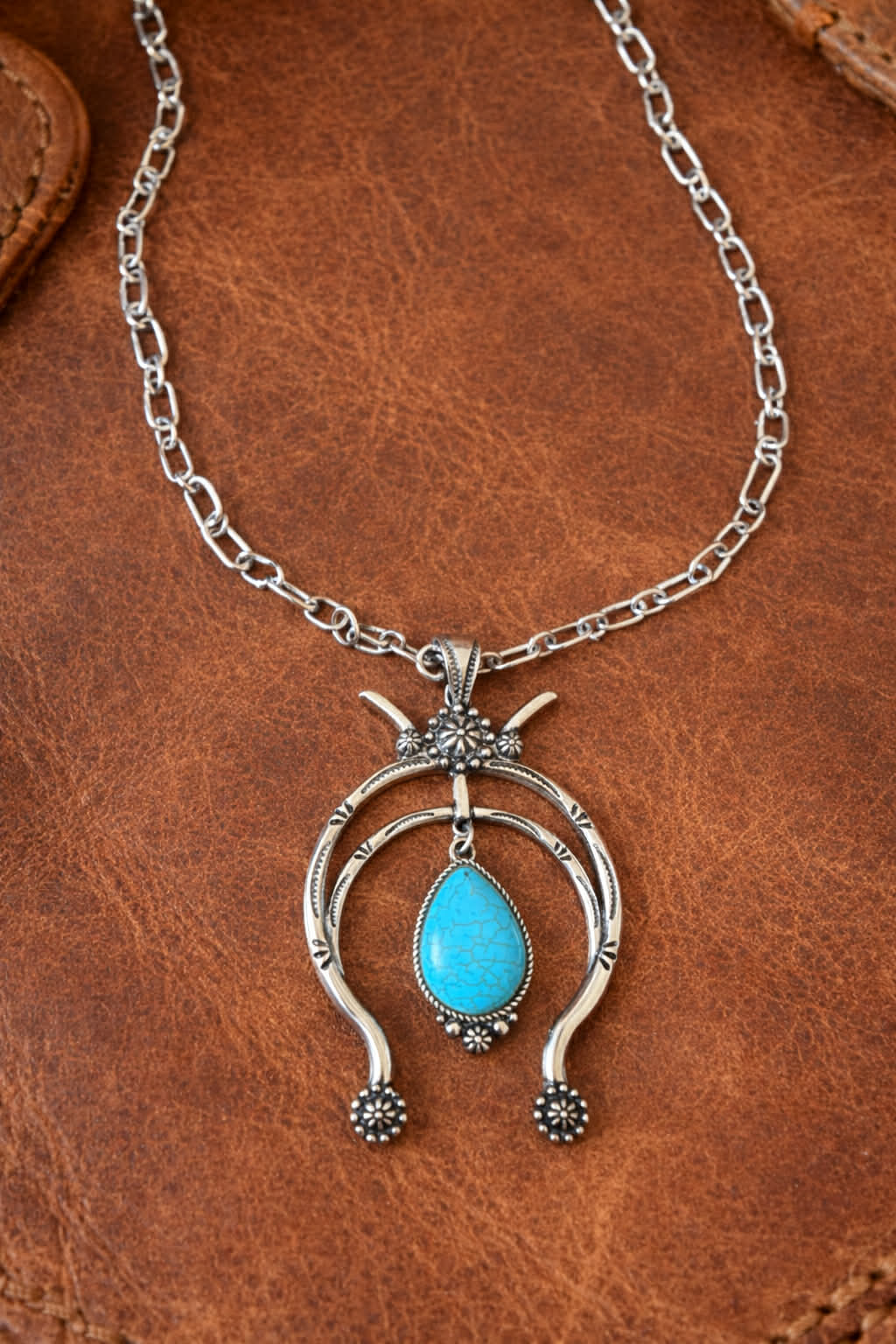 Faux Squash Necklace