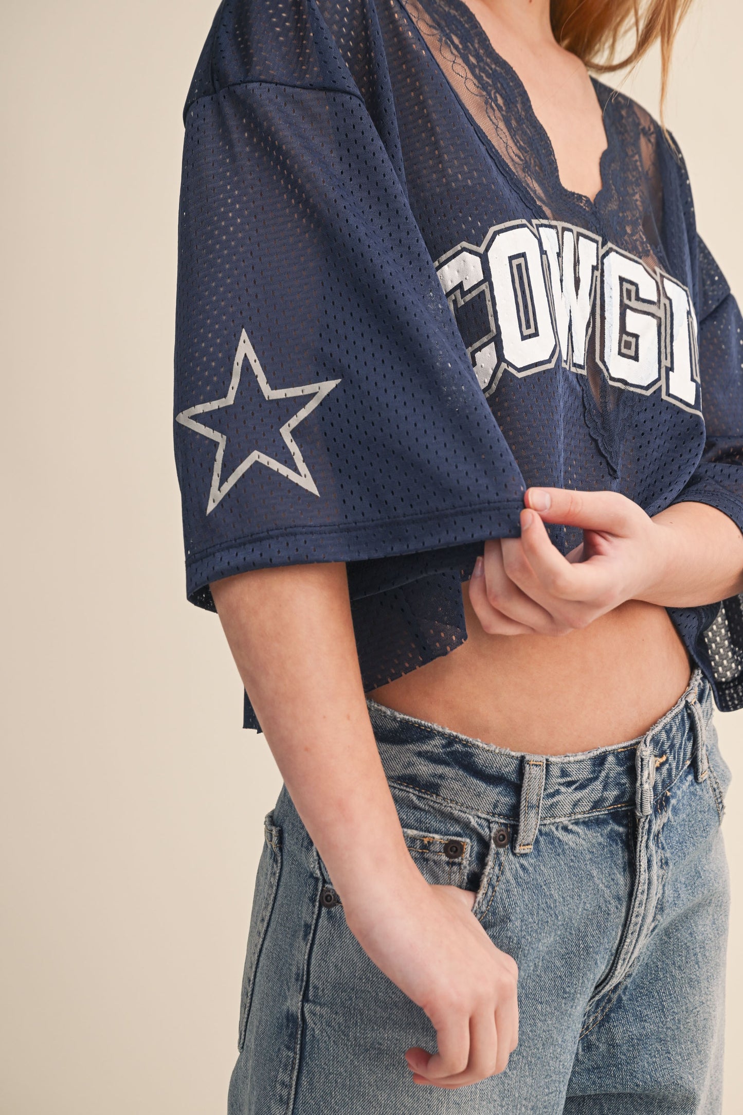 Dallas Cowgirl Jersey Top