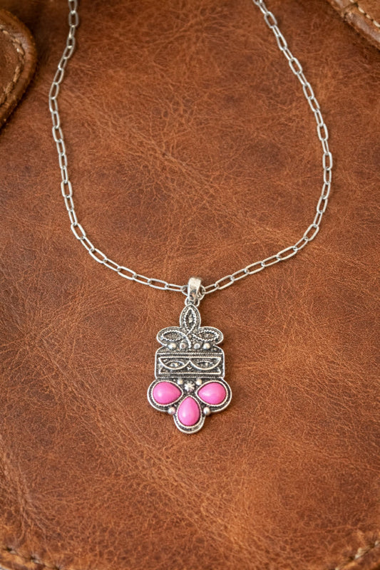 Boot stitch Necklace