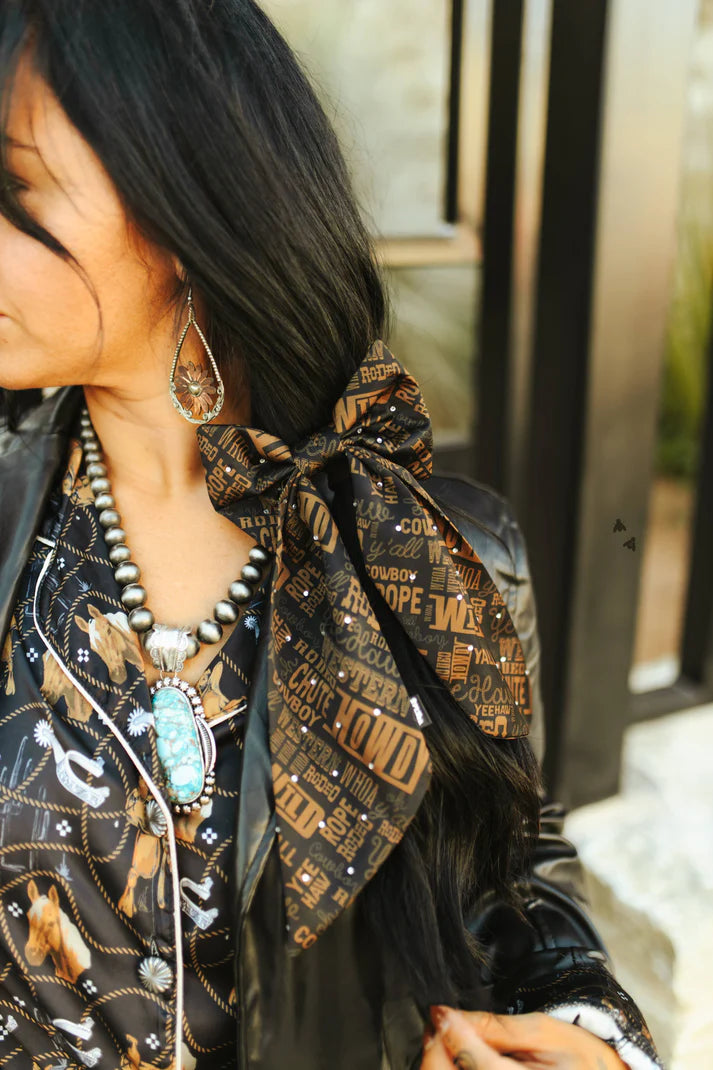 WESTERN PREP BOW-Cowboy talk