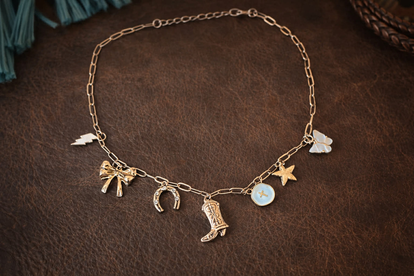 Boot Charm Necklace