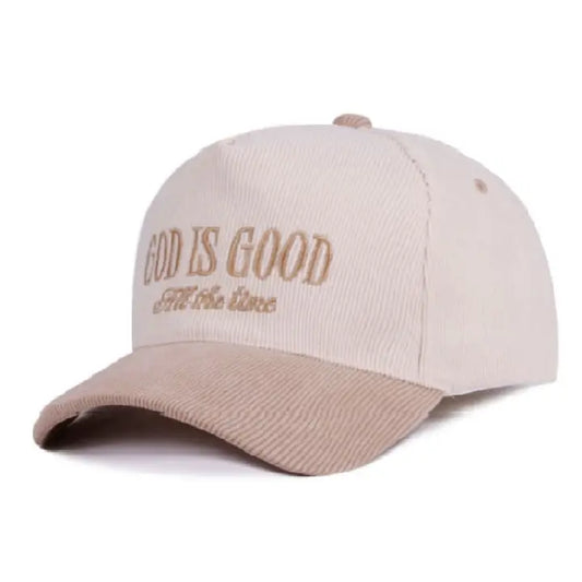 God is Good Corduroy Cap
