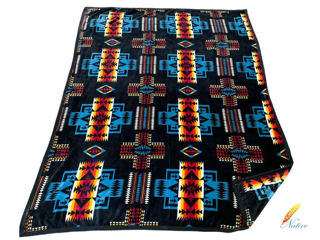 Aztec Full Plush Blanket