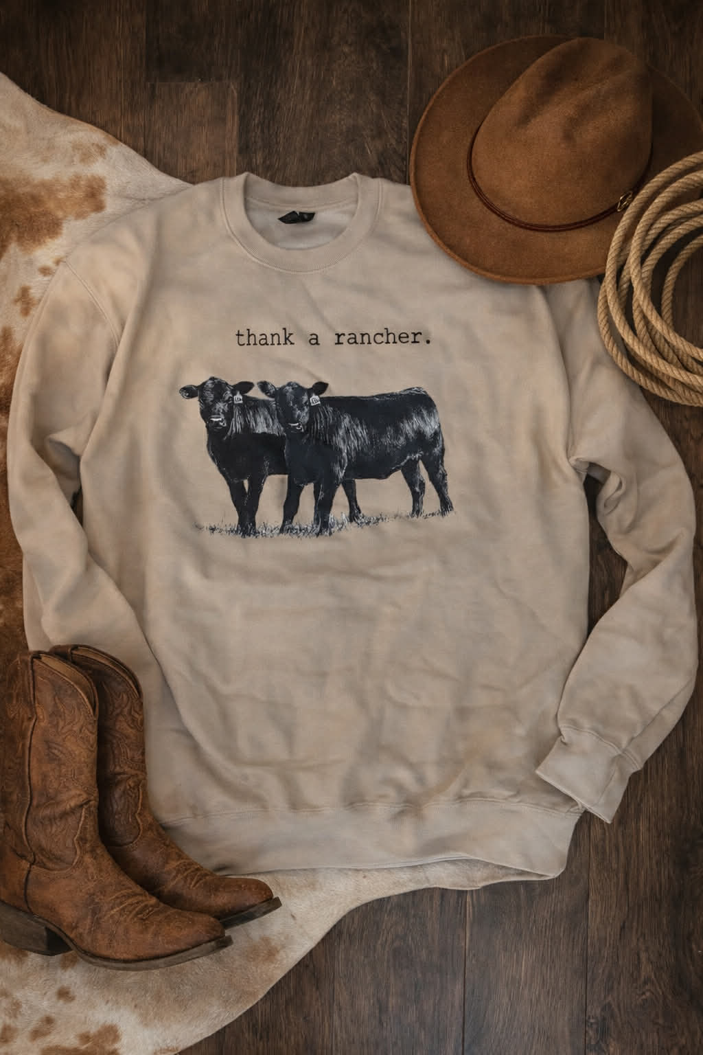 Thank a Rancher Crewneck