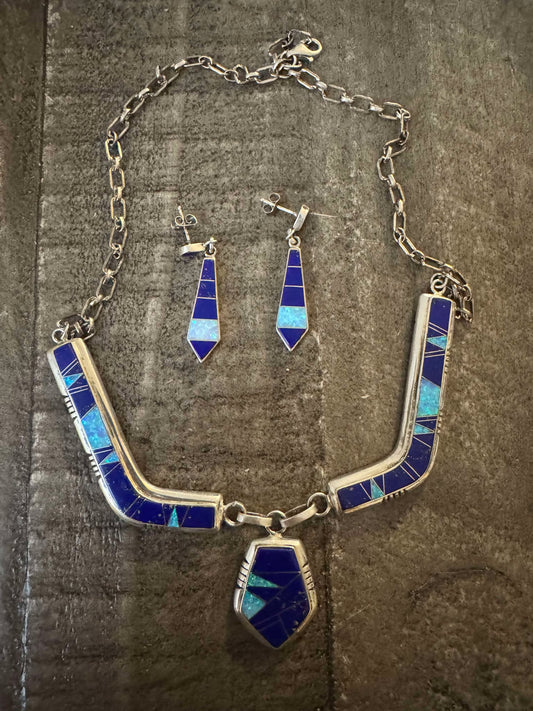Vintage Blue/Opal Set