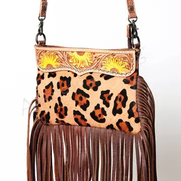 Sunshine Crossbody Hair On Genuine Western Leather Women Bag