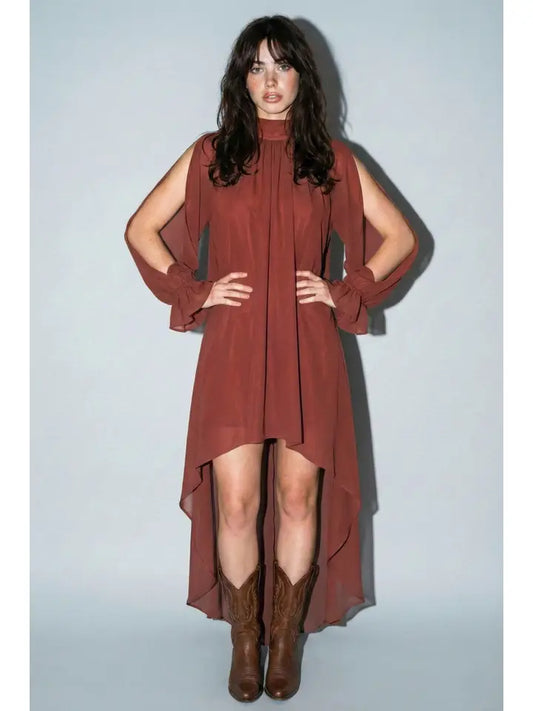 Hattie High-Low Dress