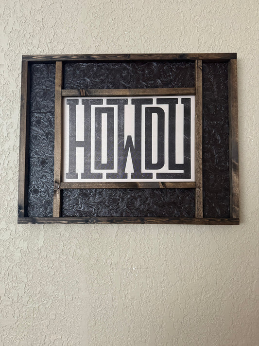 Howdy Wall Art